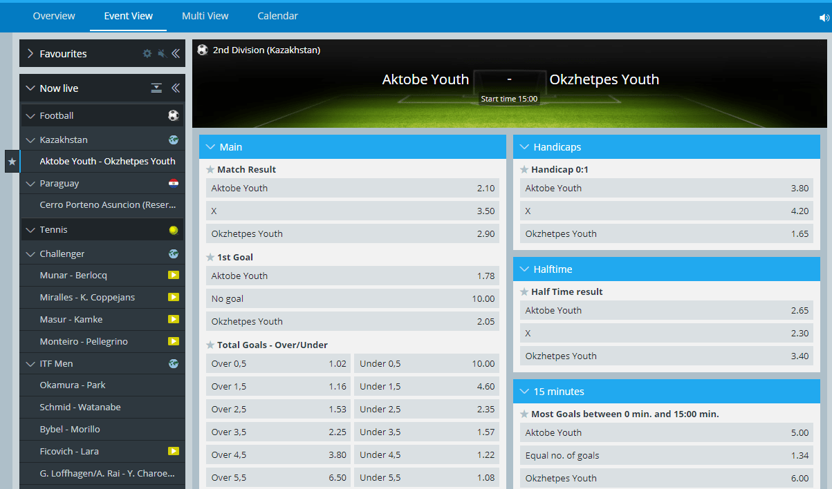 Live Sportingbet